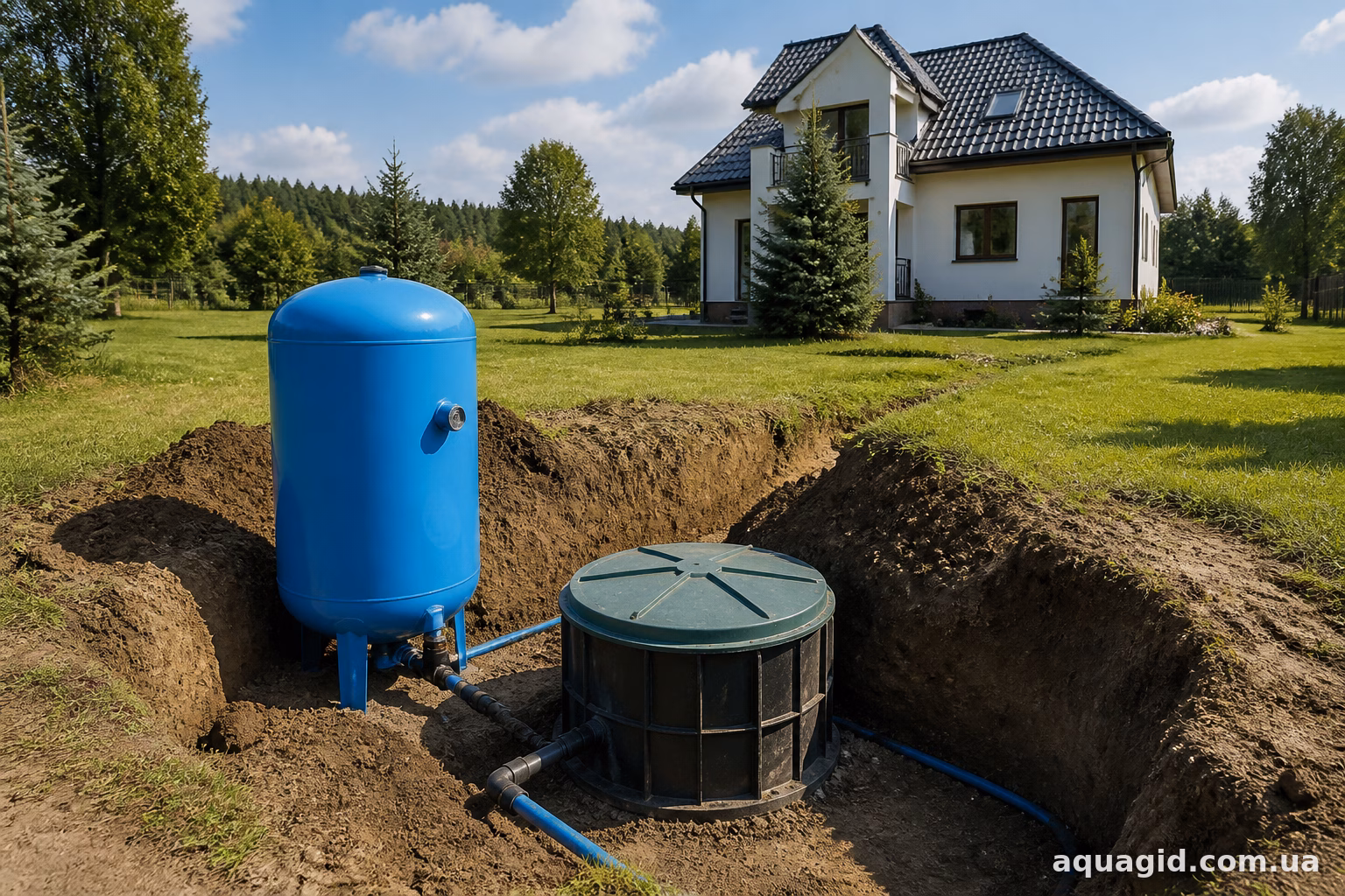 Автономне водопостачання будинку: з чого почати і які помилки роблять новачки