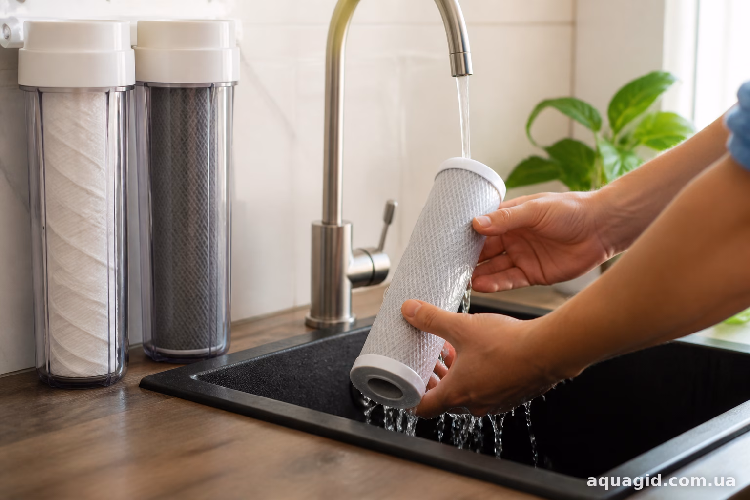 Як промити картриджі фільтра для води без заміни