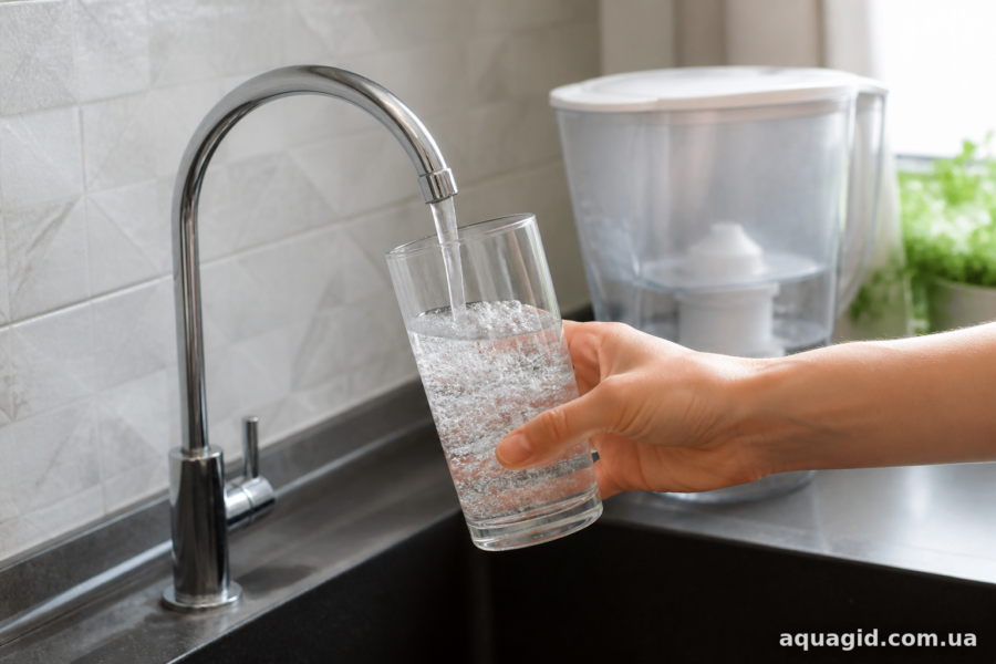 Які фільтри пом'якшують воду