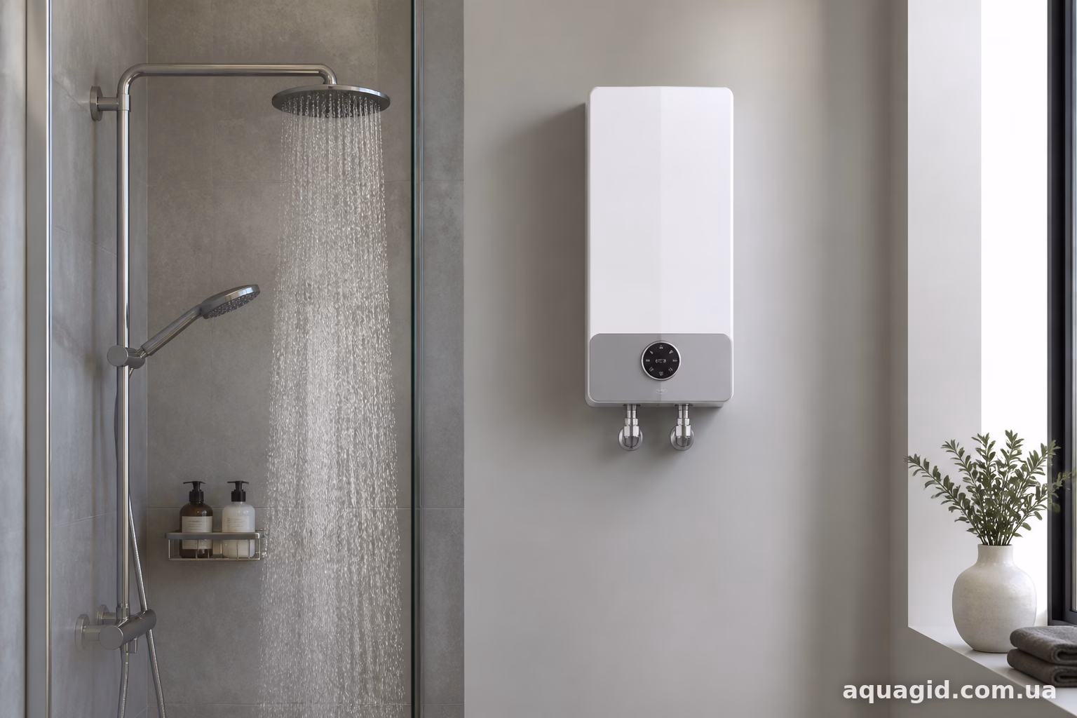 Проточний водонагрівач Bosch: на що дивитись при виборі для душу