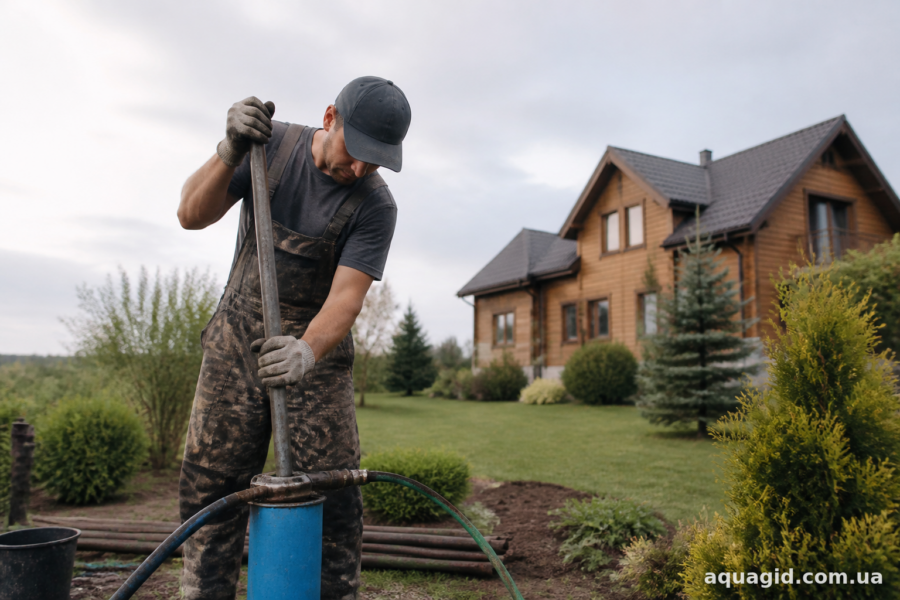 Спосіб перший: прокачка вібраційним насосом